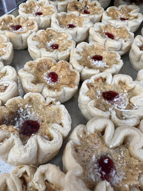Butter Tarts (6)- Coconut Raspberry
