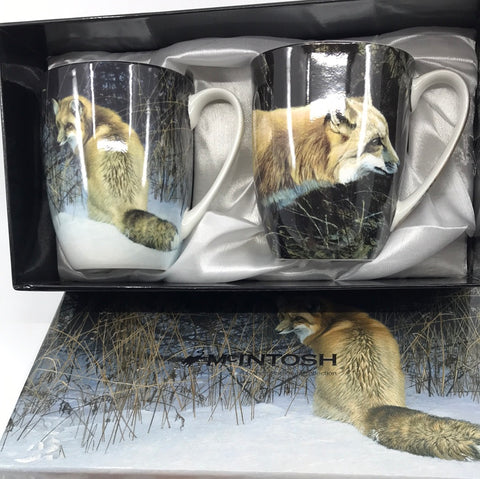 Sets of 2 - Fine Bone China Mugs - McIntosh Collection