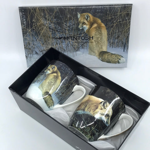 Sets of 2 - Fine Bone China Mugs - McIntosh Collection