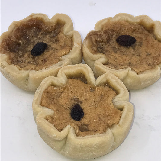 Butter Tarts (6)- Raisin