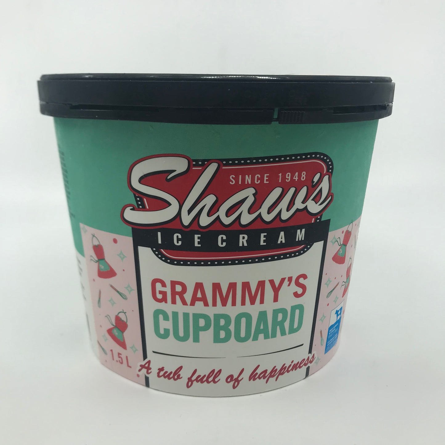 Grammys Cupboard Ice Cream 1.5l tub (Shaw)