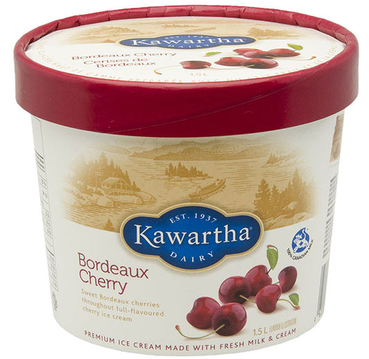 Bordeaux Cherry- Kawartha Dairy Ice Cream 1.5 lt