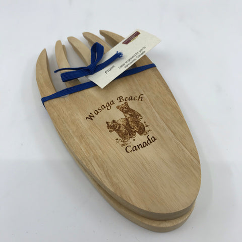 Salad Tossers Laser Engraved
